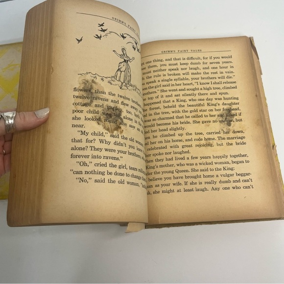 big big story book hard cover 1938 whitman publishing collect crafts repurpose - Picture 10 of 12